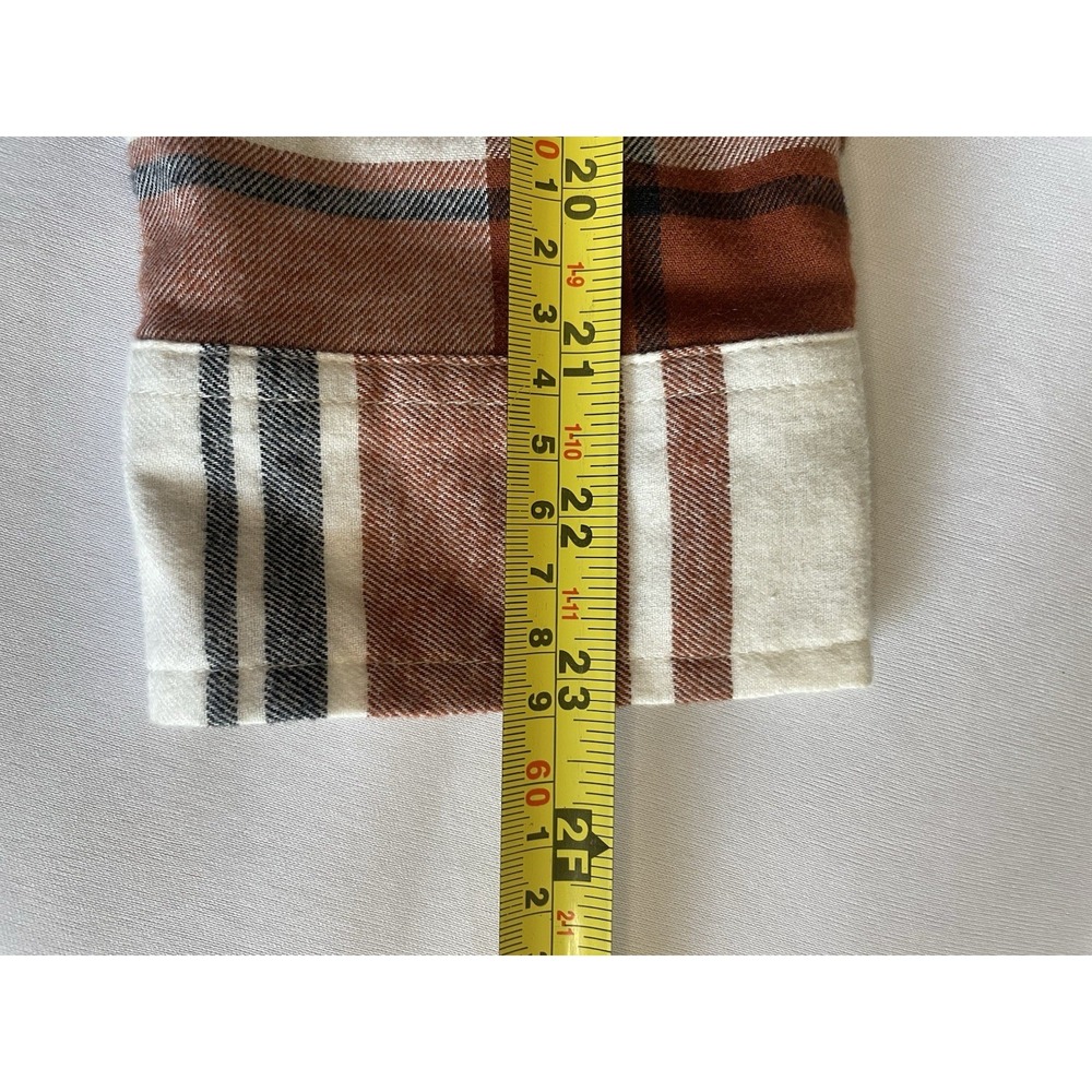 Weatherproof Vintage Mens XXL Plaid Comfort Stretch Long Sleeve Button Down - Picture 8 of 11